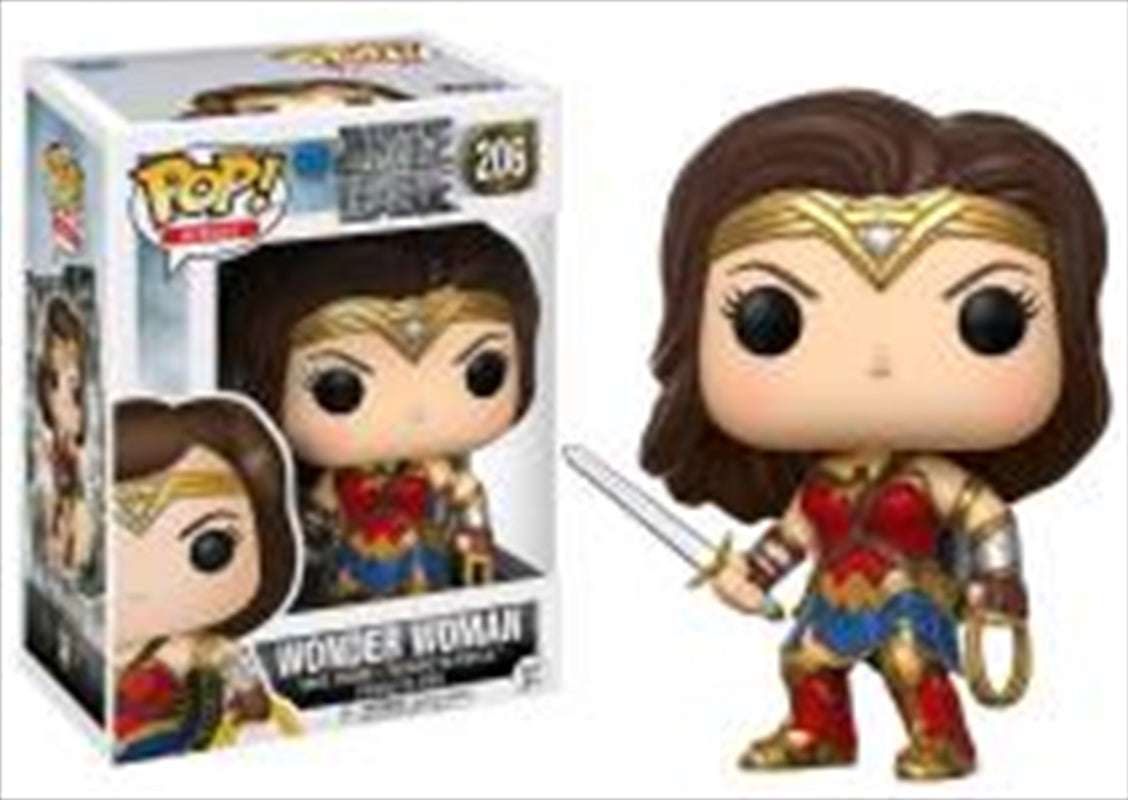 Wonder Woman Pop Vinyl Justice League Movie