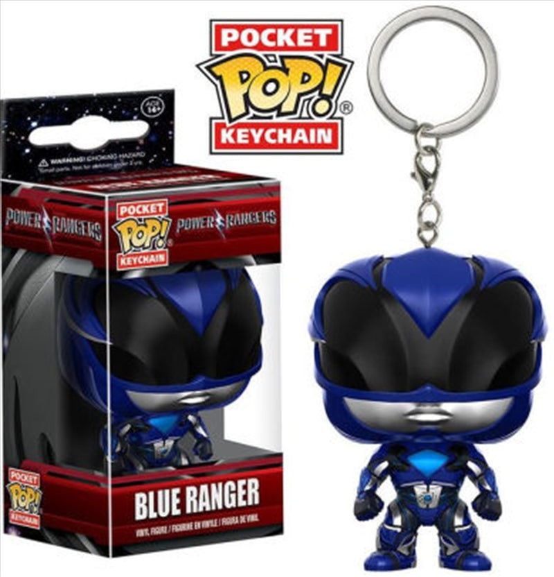 Power Rangers Movie - Blue Ranger Pop Keychain