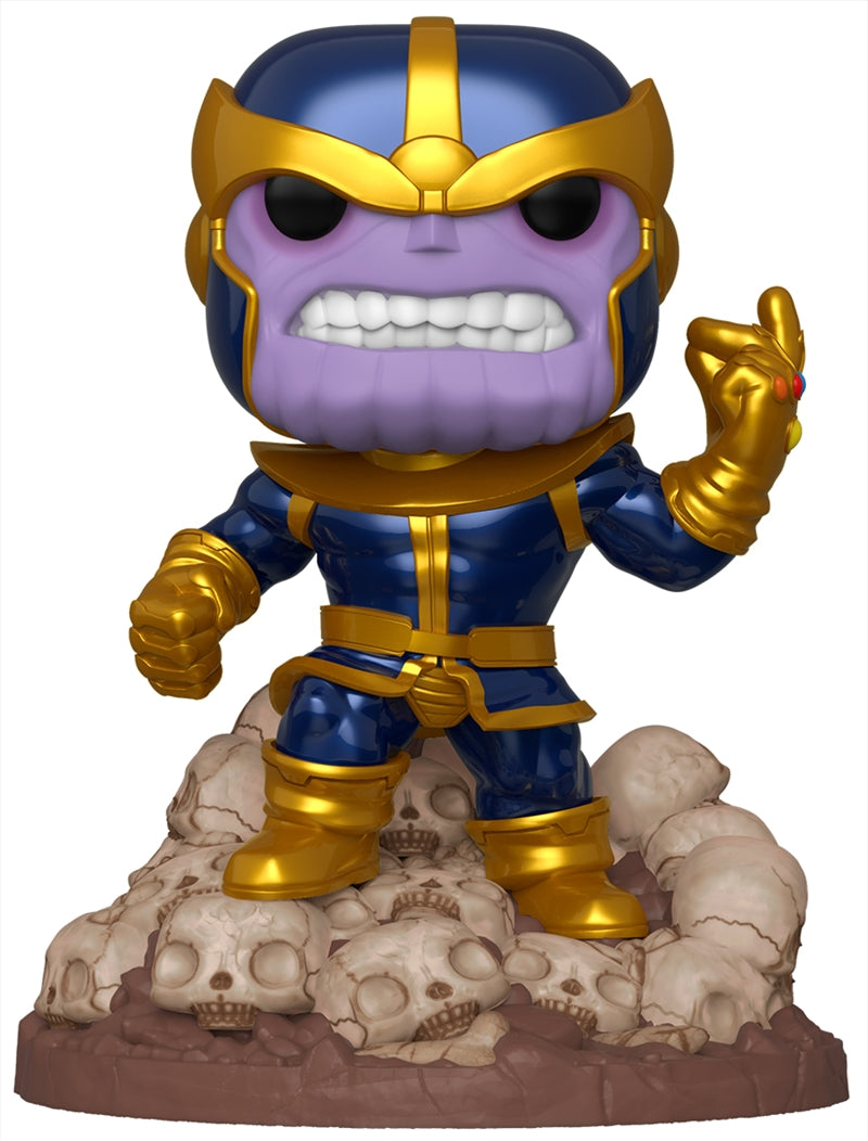 Marvel - Thanos Infinity Saga Metallic 80th Anniversary US Exclusive 6inch Pop! Deluxe