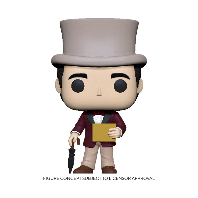 The Office - Michael w/Golden Ticket Pop! Vinyl RS