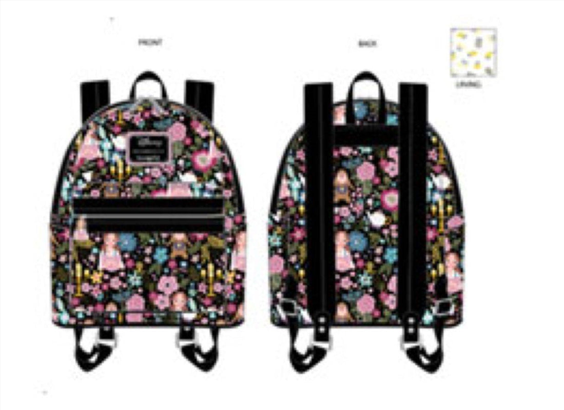 Shops Loungefly Beauty and the Beast mini backpack