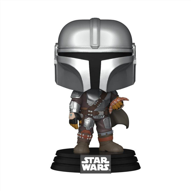 Star Wars: Book of Boba Fett - Mandalorian with Pouch Pop! Vinyl