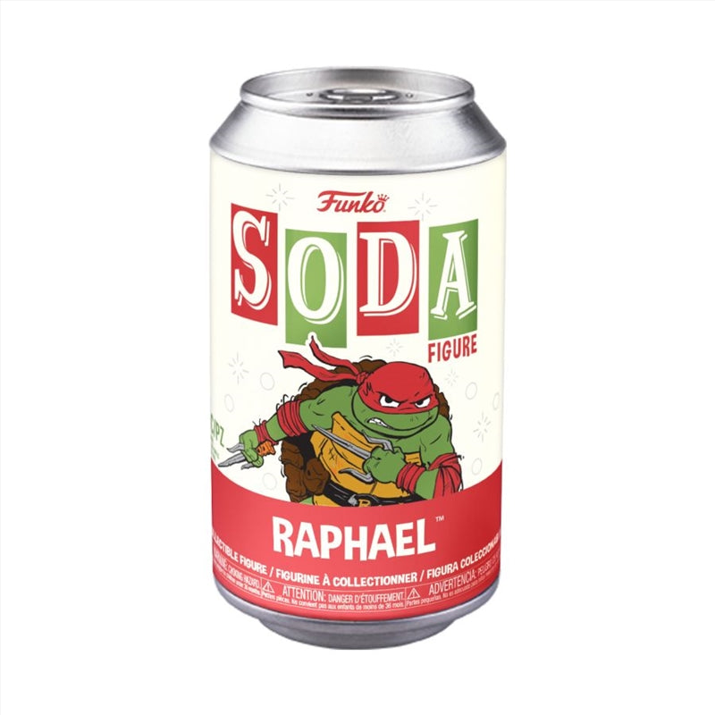 Teenage Mutant Ninja Turtles Raphael Vinyl Soda