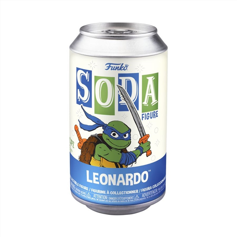 Teenage Mutant Ninja Turtles Leonardo Vinyl Soda