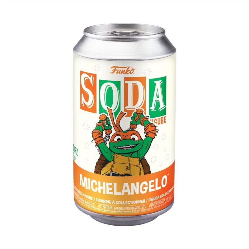 Teenage Mutant Ninja Turtles Michelangelo Vinyl Soda