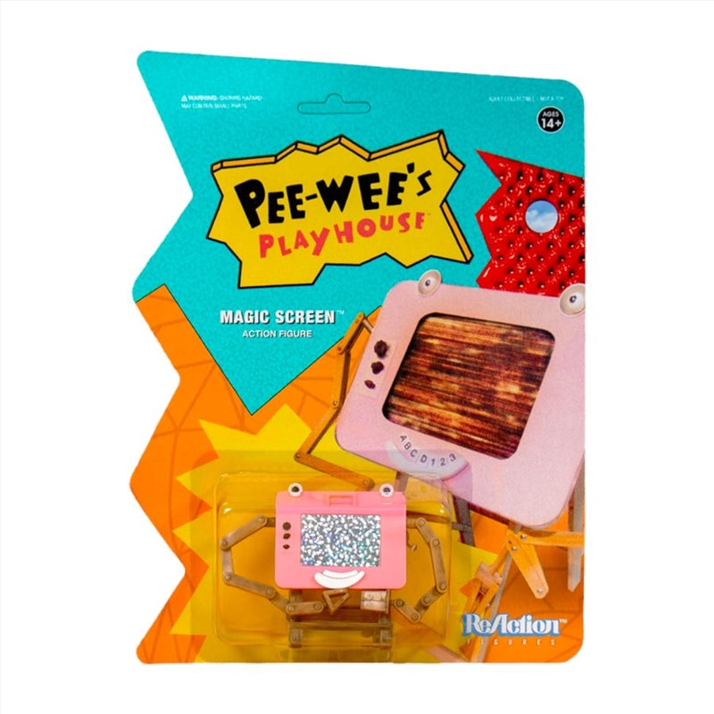 Pee-Wee's Playhouse - Magic Screen ReAction 3.75" Action Figure