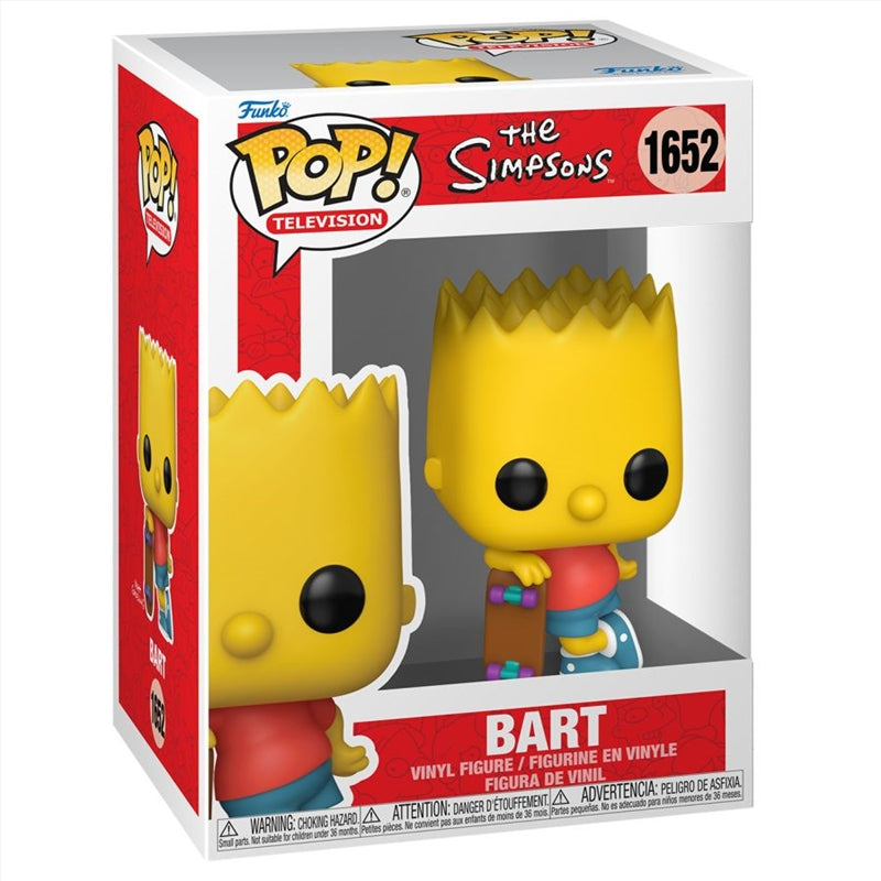 Simpsons - Bart (with Skateboard) Pop! Vinyl