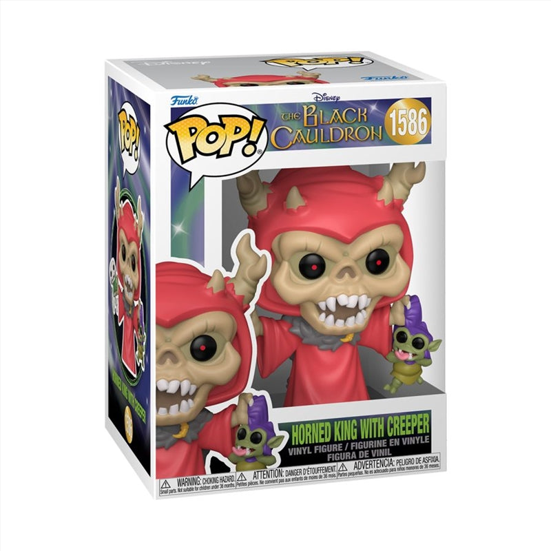 The Black Cauldron - Horned King with Creeper Pop! Vinyl