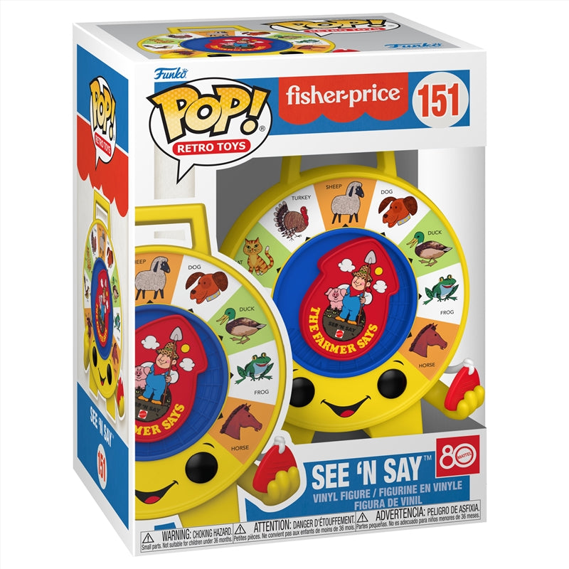 Retro Toys - See 'n Say Pop!