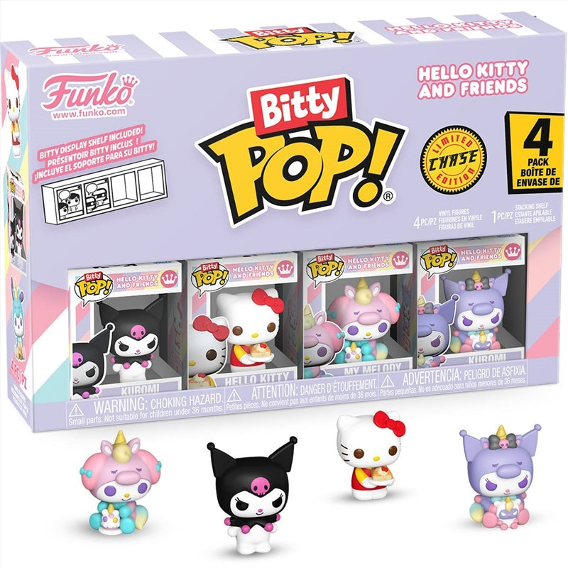 Sanrio - Kuromi Bitty Pop! 4PK