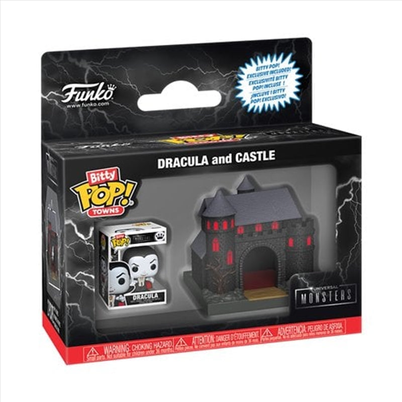 Universal Monsters - Dracula's Castle w/Dracula Bitty Pop! Town