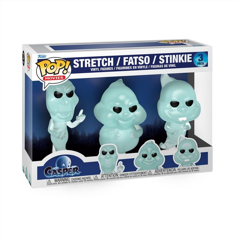Casper: 30th Anniv - Ghostly Trio Pop! 3PK