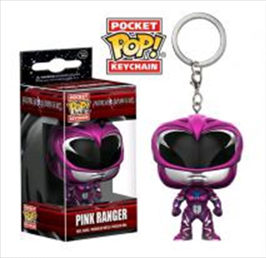 Power Rangers - Pink Ranger Pop Keychain