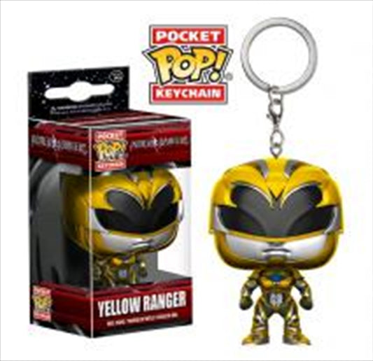 Power Rangers - Yellow Ranger Pop Keychain