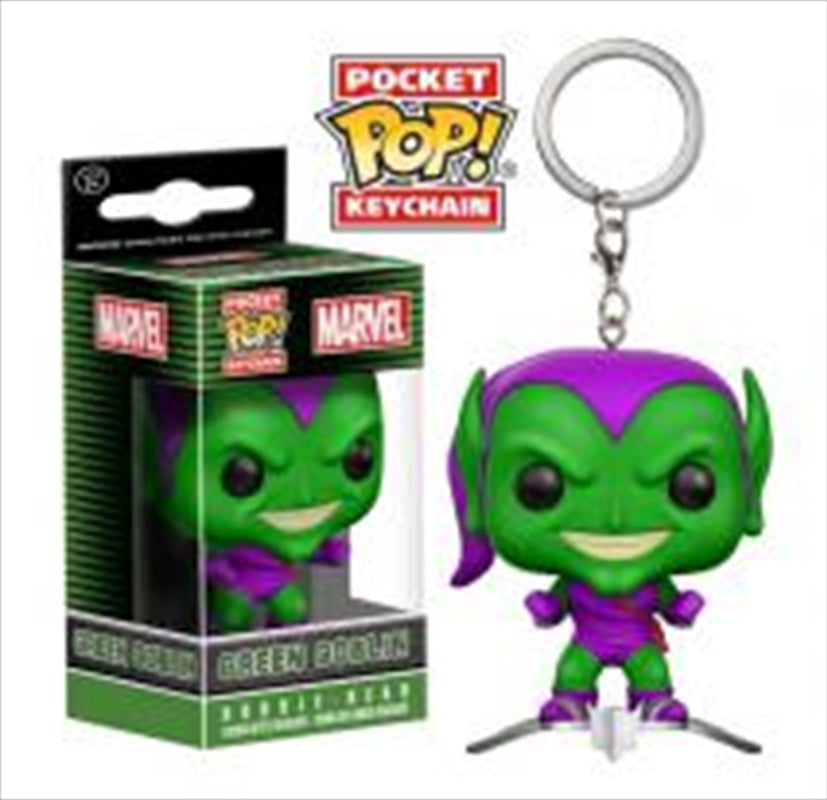 Spiderman - Green Goblin Glide Pop Keychain