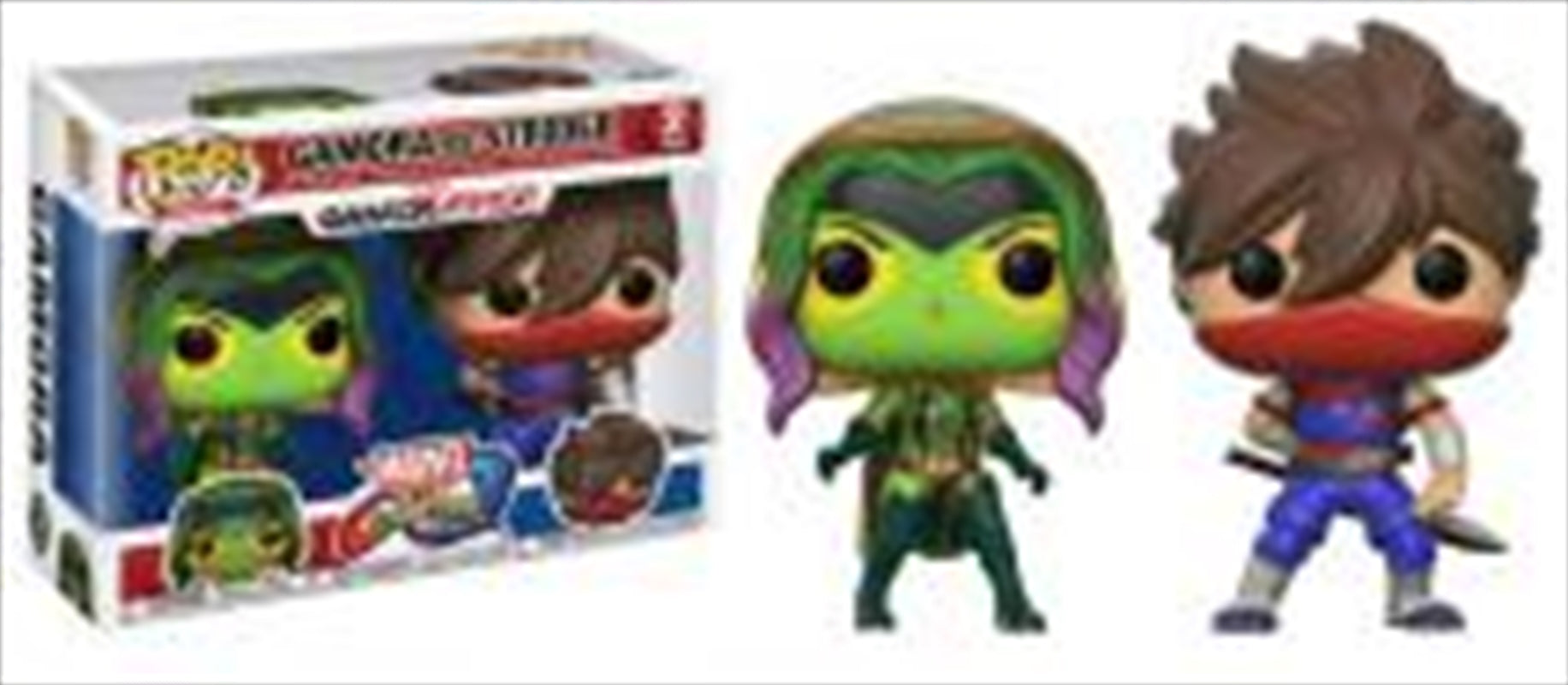 Marvel Vs Capcom - Gamora Vs Strider 2pk Pop! Vinyl