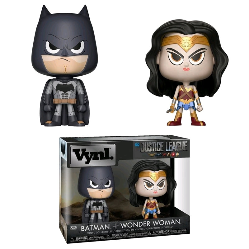 Justice League Movie - Wonder Woman & Batman Vinyl