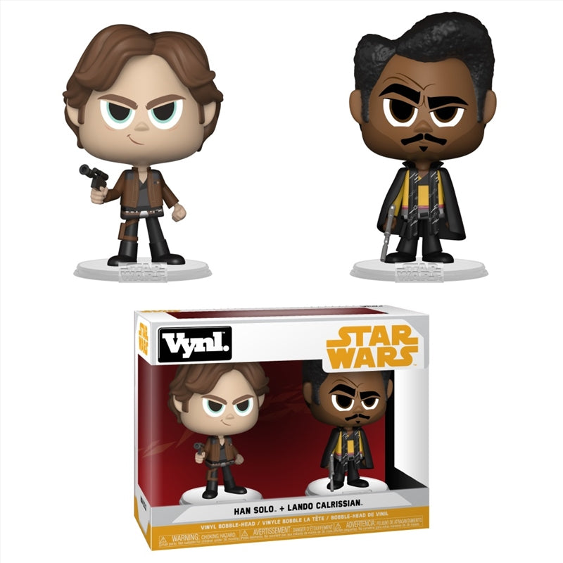 Star Wars Solo Pop! Han And Lando Vinyl