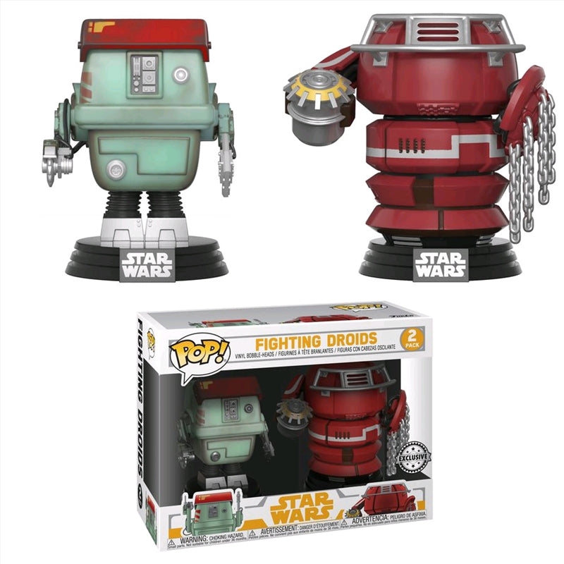 Star Wars: Solo - Fighting Droids US Exclusive Pop! Vinyl 2-pack