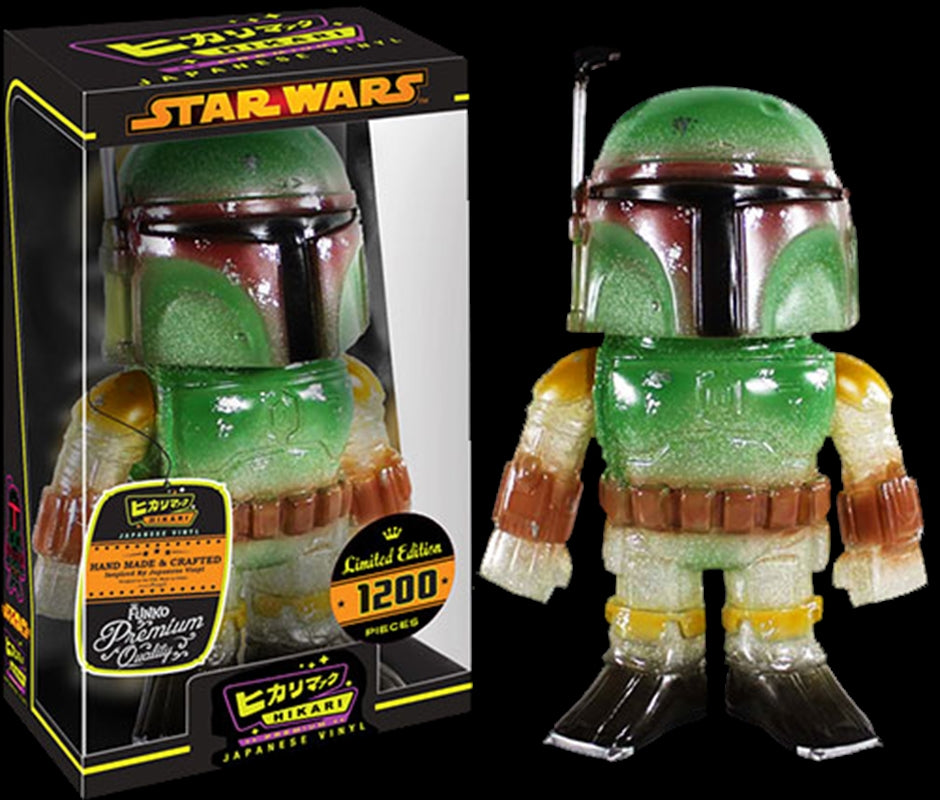 Star Wars - Boba Fett Glitter Hikari Figure