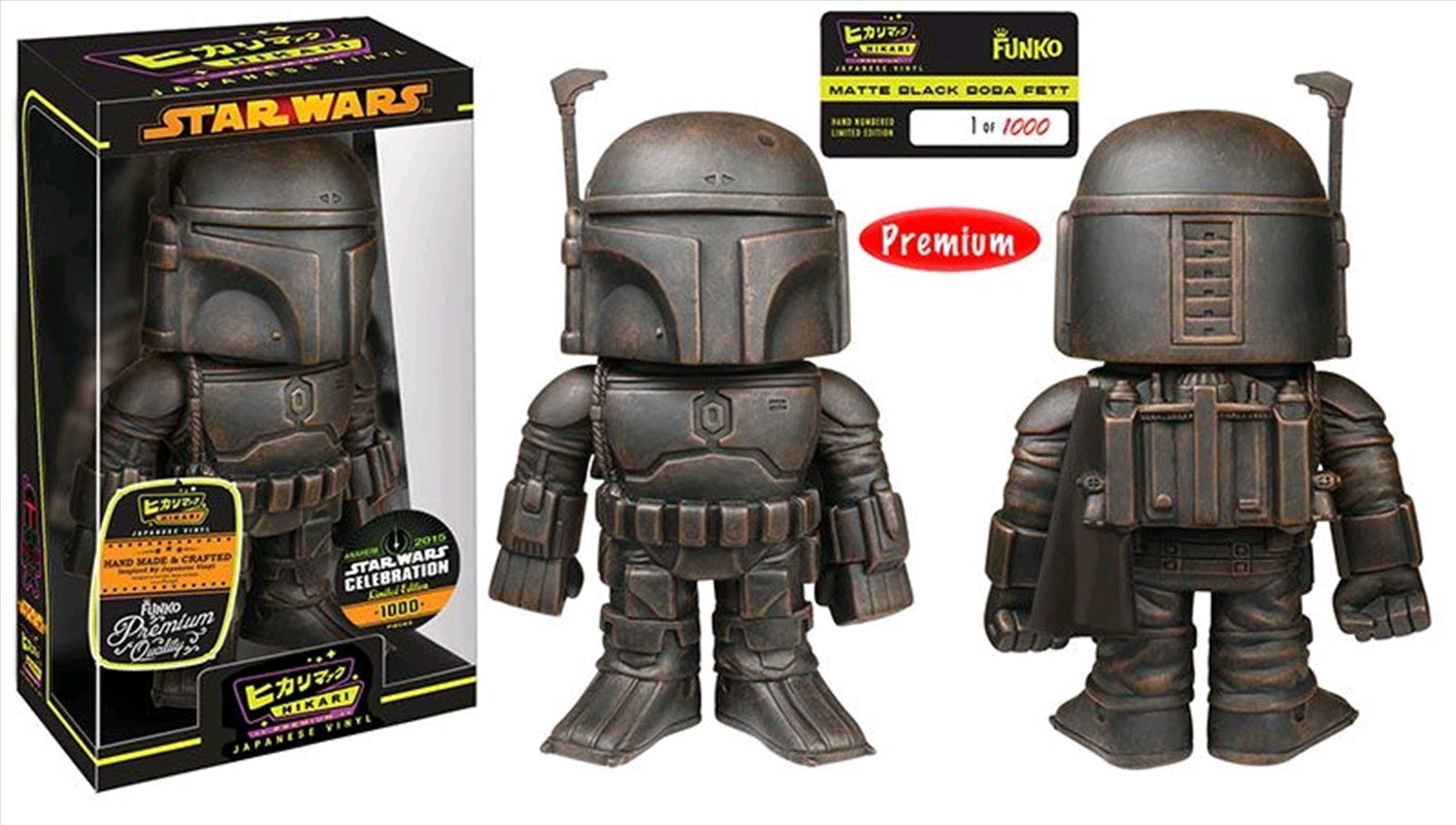 Star Wars - Boba Fett Matte Black Hikari Figure