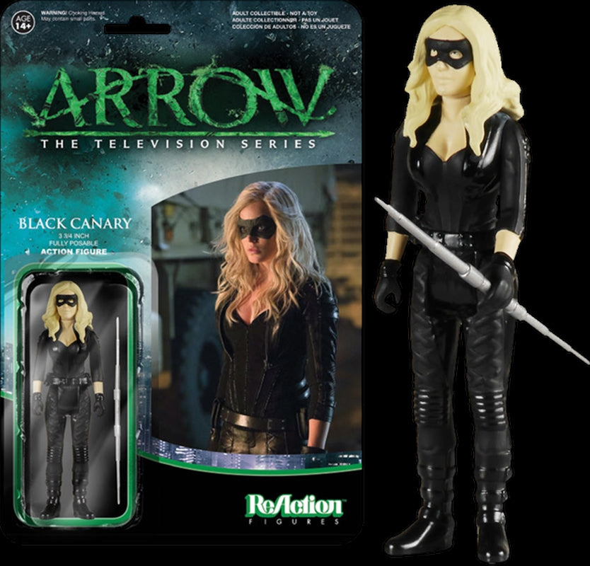 Arrow - Black Canary ReAction Figure