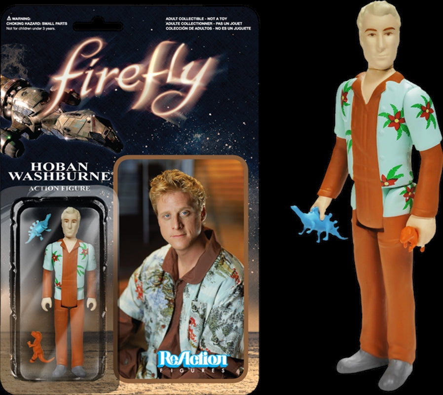 Firefly - Hoban Washburne ReAction Figure