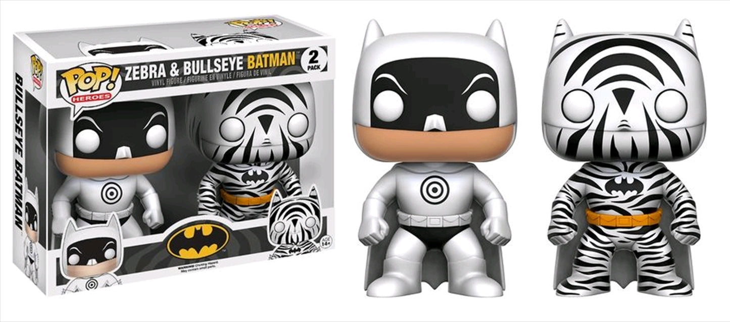 Batman - Bullseye & Zebra US Exclusive Pop! 2 Pack