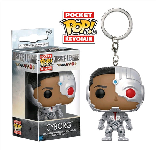 Justice League Movie - Cyborg Pocket Pop! Keychain