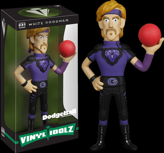 Dodgeball - White Goodman Vinyl Idolz