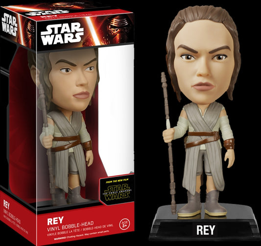 Star Wars - Rey Episode VII The Force Awakens Wacky Wobbler