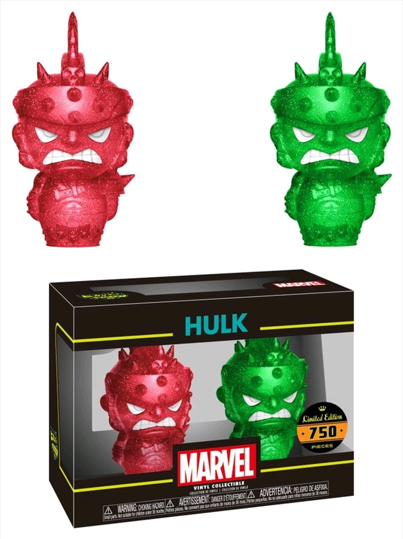 Thor 3: Ragnarok - Gladiator Hulk (Red & Green) XS Hikari 2-pack