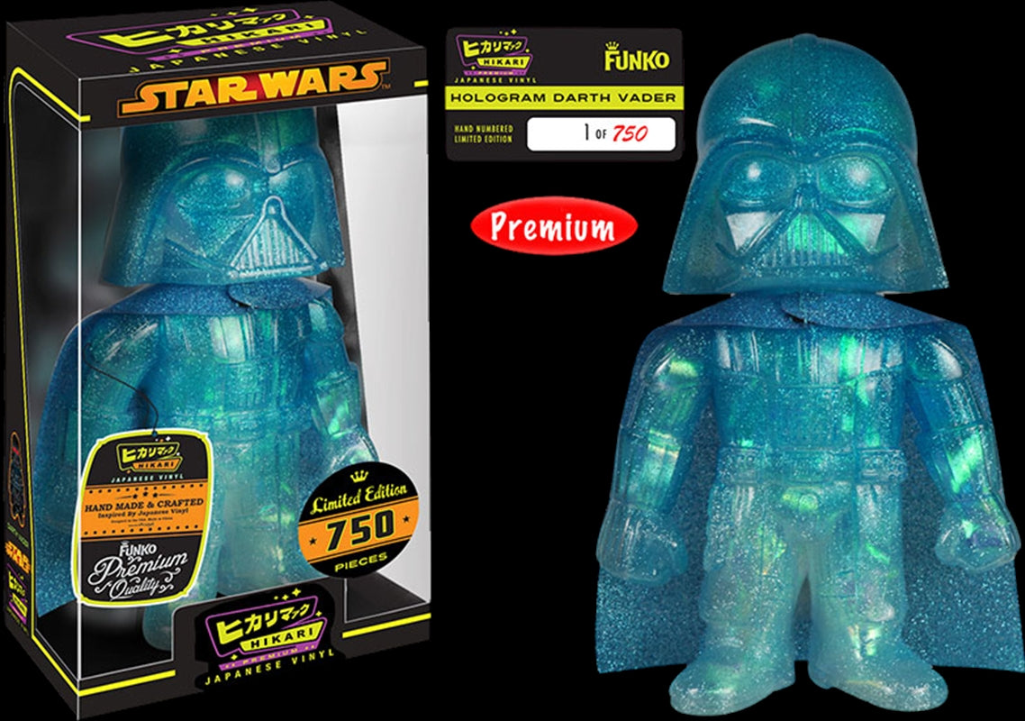 Star Wars Darth Vader Hologram Glitter Hikari