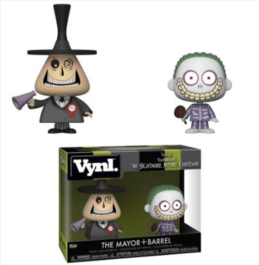 Nightmare Before Christmas - Mayor And Barrel Vynl