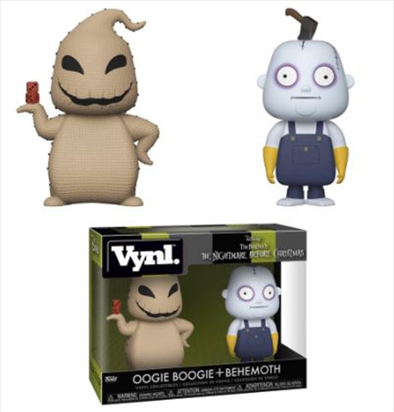 Nightmare Before Christmas - Oogie Boogie And Behemoth Vynl