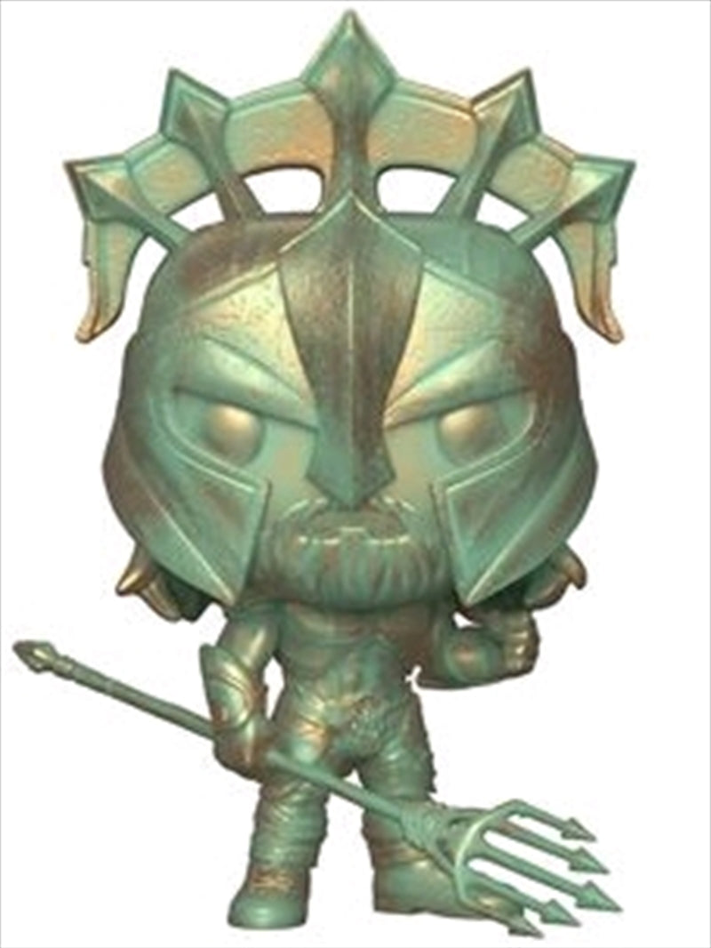 Aquaman - Arthur Gladiator Patina US Exclusive Pop! Vinyl [RS]