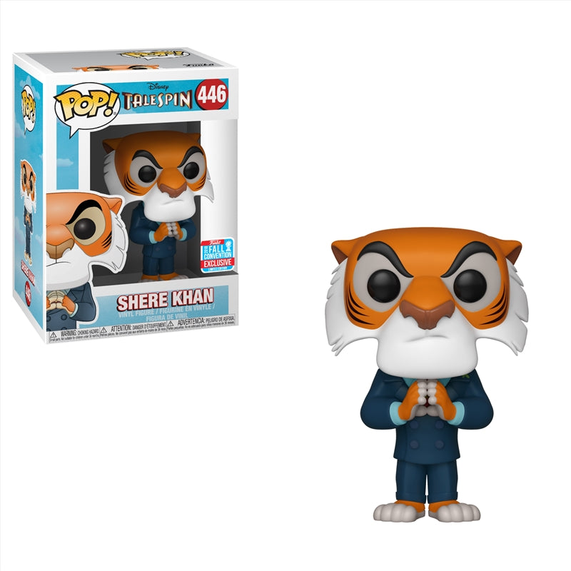 TaleSpin - Shere Khan Hands Together NYCC 2018 Exclusive Pop! Vinyl [RS]