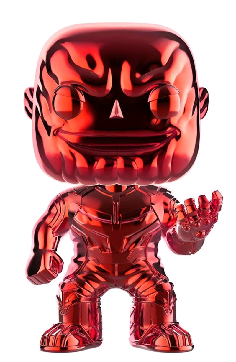 Avengers 3: Infinity War - Thanos Red Chrome US Exclusive Pop! Vinyl [RS]