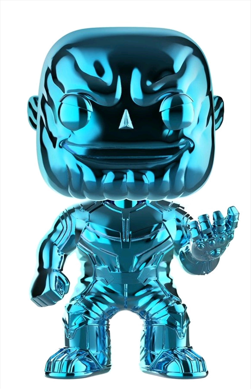 Avengers 3: Infinity War - Thanos Blue Chrome US Exclusive Pop! Vinyl [RS]