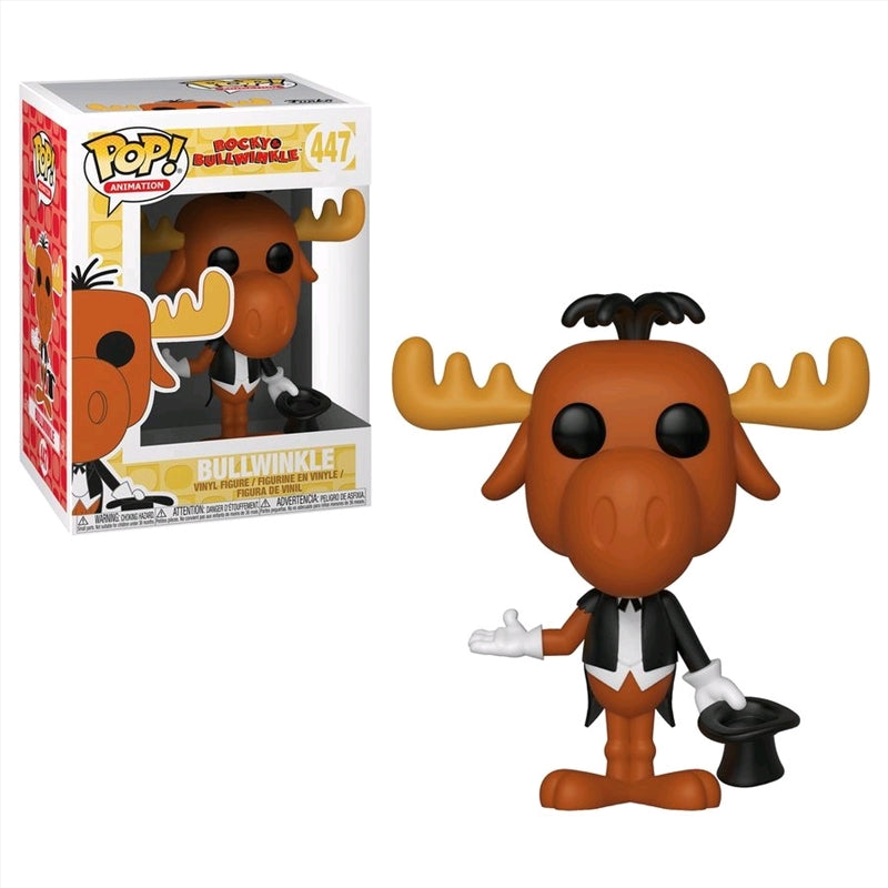 Rocky & Bullwinkle - Magician Bullwinkle Pop! Vinyl