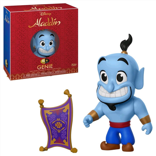 Aladdin - Genie with Carpet 5-Star Vinyl Figure