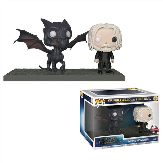 Fantastic Beasts 2: Crimes of Grindelwald - Grindelwald & Thestral Movie Moment Pop! Vinyl [RS]