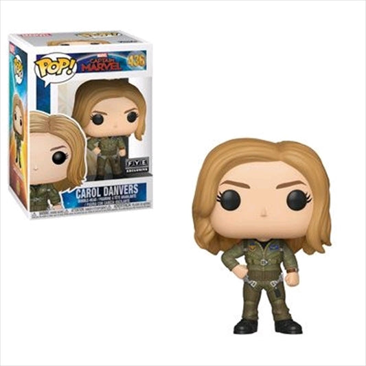 Captain Marvel - Carol Danvers Flight Suit US Exclusive Pop! Vinyl [RS]