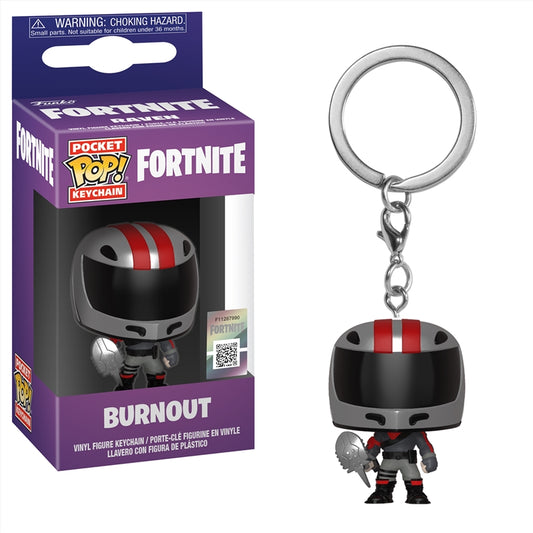 Fortnite - Burnout Pop! Keychain