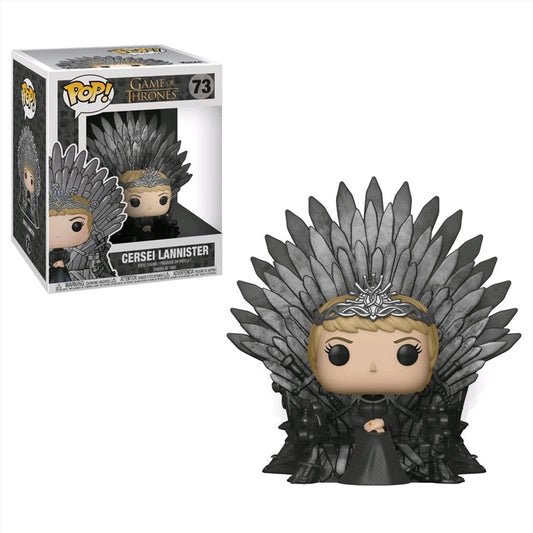 Game of Thrones - Cersei on Iron Throne Pop! Deluxe