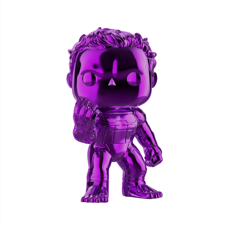 Avengers 4: Endgame - Hulk Purple Chrome US Exclusive Pop! Vinyl [RS]