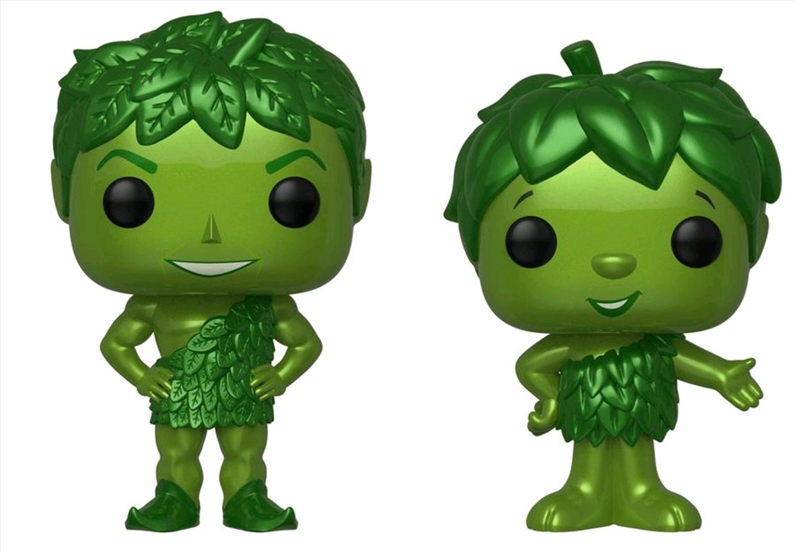 Ad Icons - Green Giant & Sprout Metallic US Exclusive Pop! Vinyl 2-pack [RS]