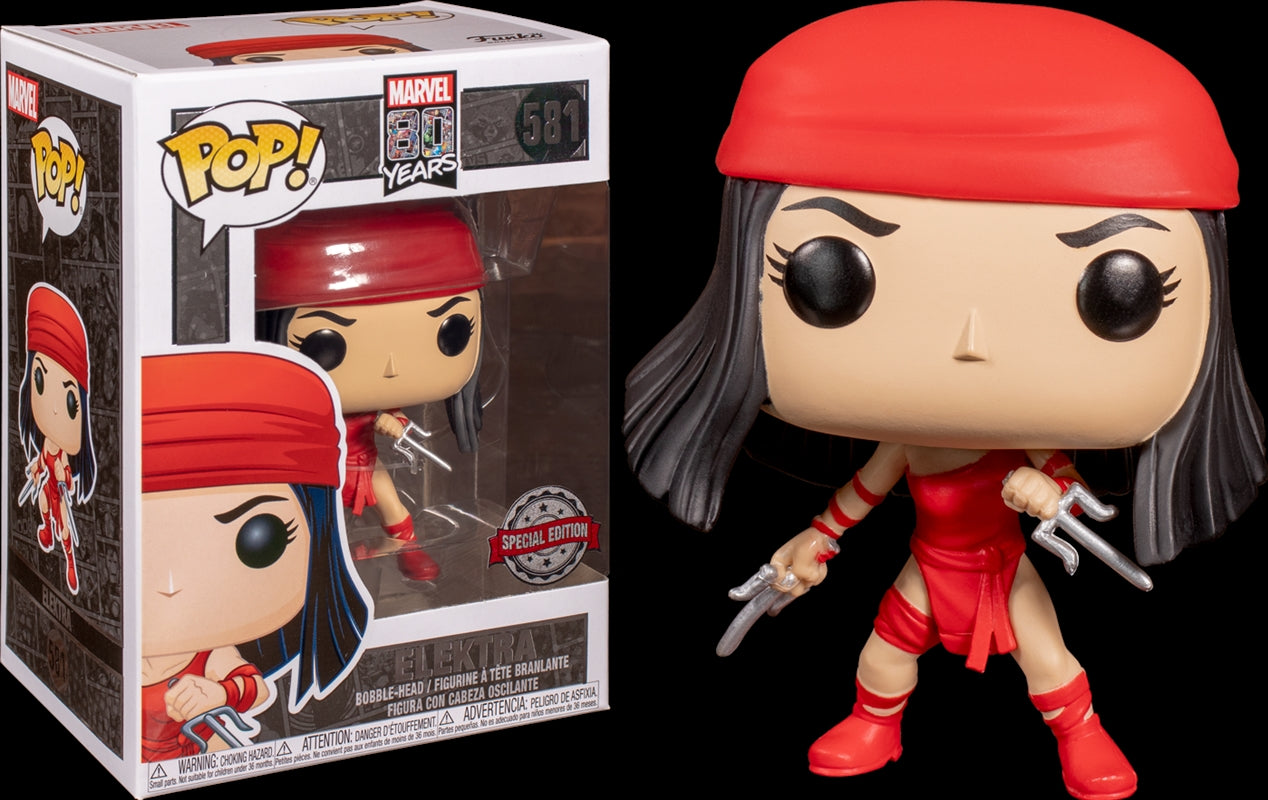 Daredevil - Elektra 1st Appearance 80th Anniversary US Exclusive Pop! Vinyl [RS]