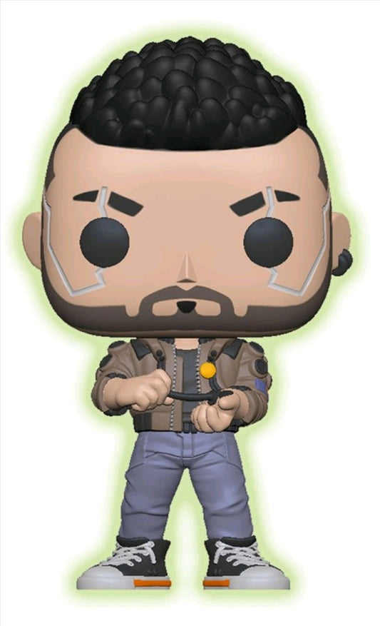 Cyberpunk 2077 - V-Male Glow US Exclusive Pop! Vinyl [RS]