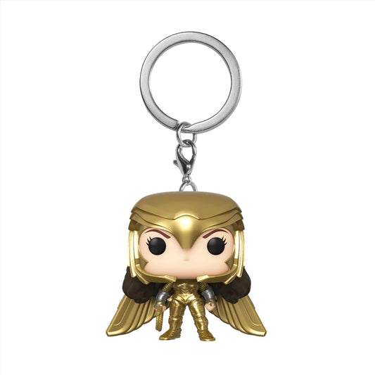 Wonder Woman 2 - WW Gold Power Pose Pop! Keychain